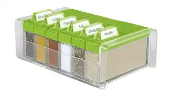 emsa Gewürzkartei grün Spice Box