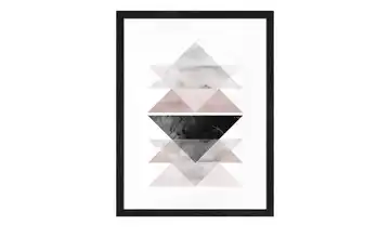 Gerahmtes Bild Slim-Scandic Geometrical Forms III