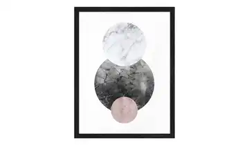 Gerahmtes Bild Slim-Scandic Geometrical Forms II