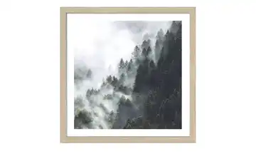  Gerahmtes Bild Slim-Scandic  Foggy Trees