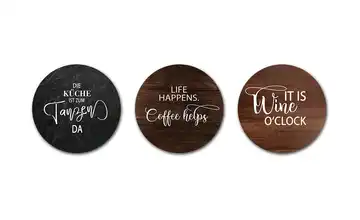  Cut-Out  Kitchen Slogan