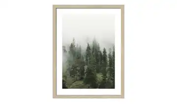  Gerahmtes Bild Slim-Scandic  Foggy Trees II