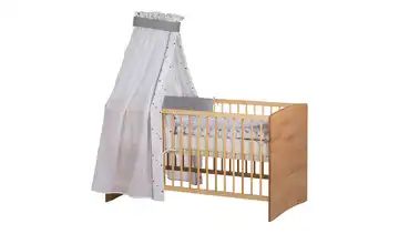 Schardt Komplettbett 70x140 Buche Sternchen rot