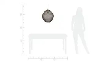 Fischer-Honsel Pendelleuchte, Fischernetz-Optik