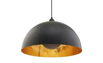 KHG Pendelleuchte, 1-flammig, schwarz/gold