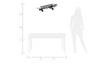 LED-Deckenleuchte Skateboard Graffiti