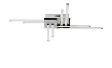 KHG Smart Home-Deckenleuchte, 8-flammig, chrom