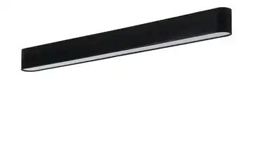 LED-Deckenleuchte, Stoffschirm schwarz