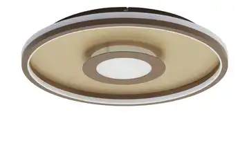 Fischer-Honsel LED-Deckenleuchte, rost-/ goldfarben 
