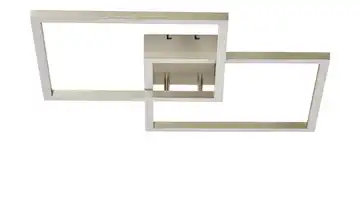 Paul Neuhaus Smart Home-Deckenleuchte, 2-flammig, Nickel matt 