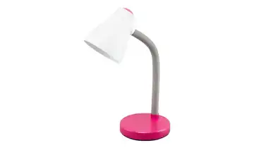 KHG Tischleuchte, 1-flammig, pink/weiß 
