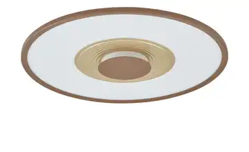 Fischer-Honsel LED-Deckenleuchte, rost/goldfarben 