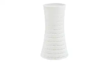  Keramik-Tischleuchte, weiß 