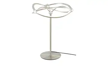 Trio LED-Tischleuchte, Nickel-matt, geschwungen  Charivari