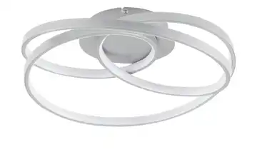 KHG LED-Deckenleuchte, 1-flammig, silberfarben