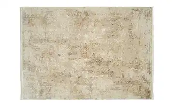 meinTeppich Kurzflorteppich Palermo Beige, Goldfarben 140x200 cm