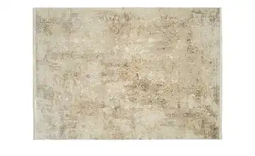 meinTeppich Kurzflorteppich Palermo Beige, Goldfarben 160x230 cm