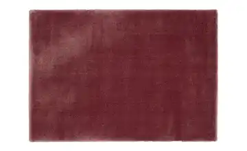 Hochflorteppich rosenholz 65x130 cm