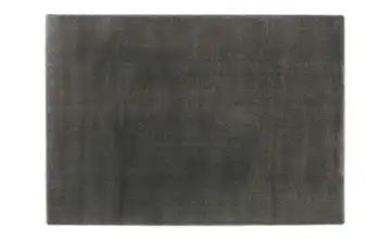 Hochflorteppich Dunkel Grau 200x200 cm
