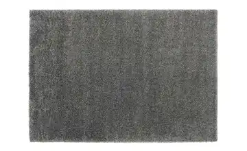 Hochflorteppich Dunkel Grau 160x230 cm