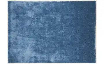 Gino Falcone Hochflorteppich Alessia 190 cm Blau 290 cm 190x290 cm