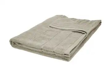 HOME STORY Badetuch Lifestyle | Taupe, Badetuch - 100x150 cm