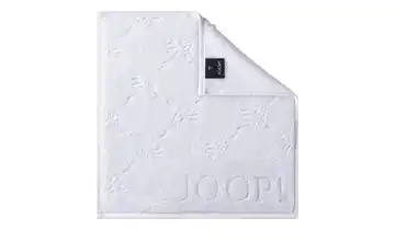 JOOP! Seiftuch JOOP 1670 Uni Cornflower Weiß