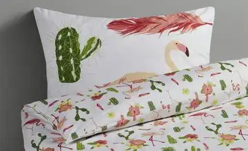 LAVIDA Renforcé Bettwäsche Flamingo