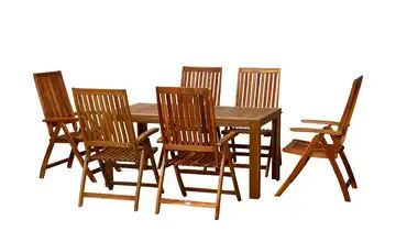Siena Garden Dining-Gruppe, 7-teilig Paleros