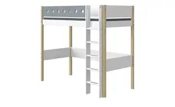 FLEXA Hochbett mit senkrechter Leiter Flexa White