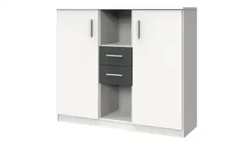 Highboard Joker Weiß, Graphit