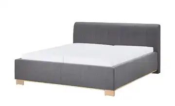 Polsterbettgestell 180x200 - grau Lesina