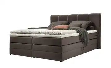 set one by Musterring Boxspringbett 180x200 - braun Memphis A