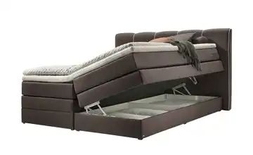 set one by Musterring Boxspringbett 180x200 - braun Memphis A