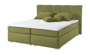 set one by Musterring Boxspringbett 160x200 - grün Memphis A