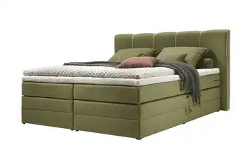 set one by Musterring Boxspringbett 180x200 - grün Memphis A
