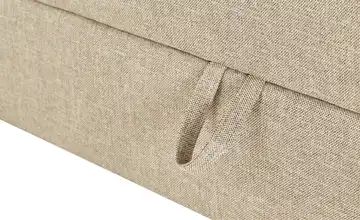 Boxspringbett 140x200 - beige Baroness