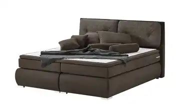 uno Boxspringbett 180x200 - braun/sand Antonio 2