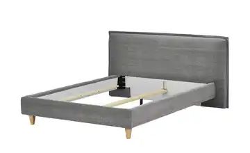 Polsterbettgestell 180x200 - grau Stratfort