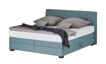 vanDoorn Boxspringbett Chiara Denimblau 200 cm H3