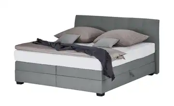 vanDoorn Boxspringbett Chiara edelstahlfarben 200 cm H2