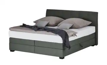 vanDoorn Boxspringbett Chiara Anthrazit 200 cm H2 & H3