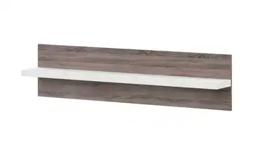 uno Wandboard Titan Weiß, Eiche (Nachbildung) 133 cm