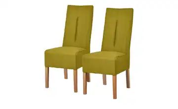 Polsterstuhl 2er Set Eiche kiwi Marlon