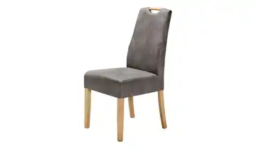 Polsterstuhl Top-Chairs Buche Natur Graphit