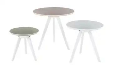 Beistelltisch-Set 3-teilig Shine