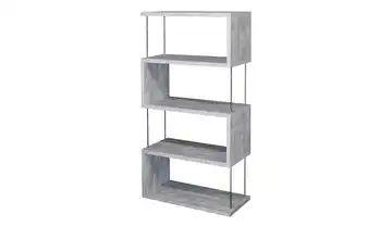 Standregal in Beton-Optik Orlino