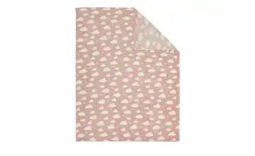 Uups Coralfleece Decke Wölkchen