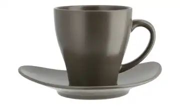 ASA SELECTION Tasse mit Unterteller Cuba Grigio