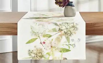 Apelt Tischläufer Blumenäste